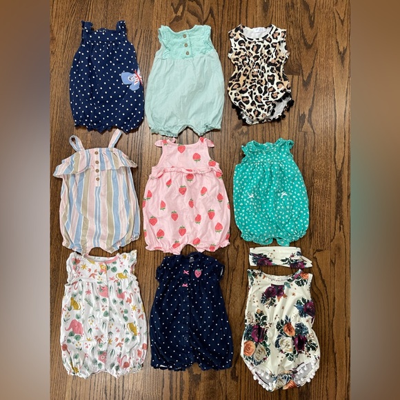 5lbs of BABY GIRL Clothes (Newborn through 3/6m) - Picture 9 of 17